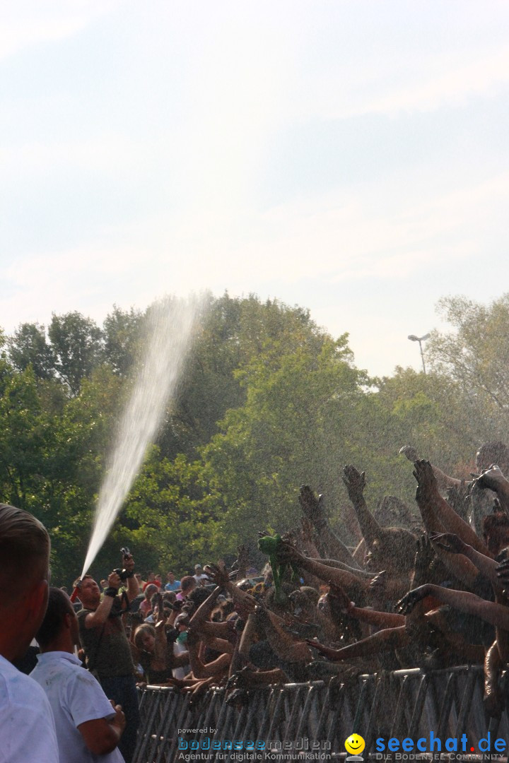 HOLI Festival of Colors mit DJ Antoine: Ravensburg am Bodensee, 31.08.2013