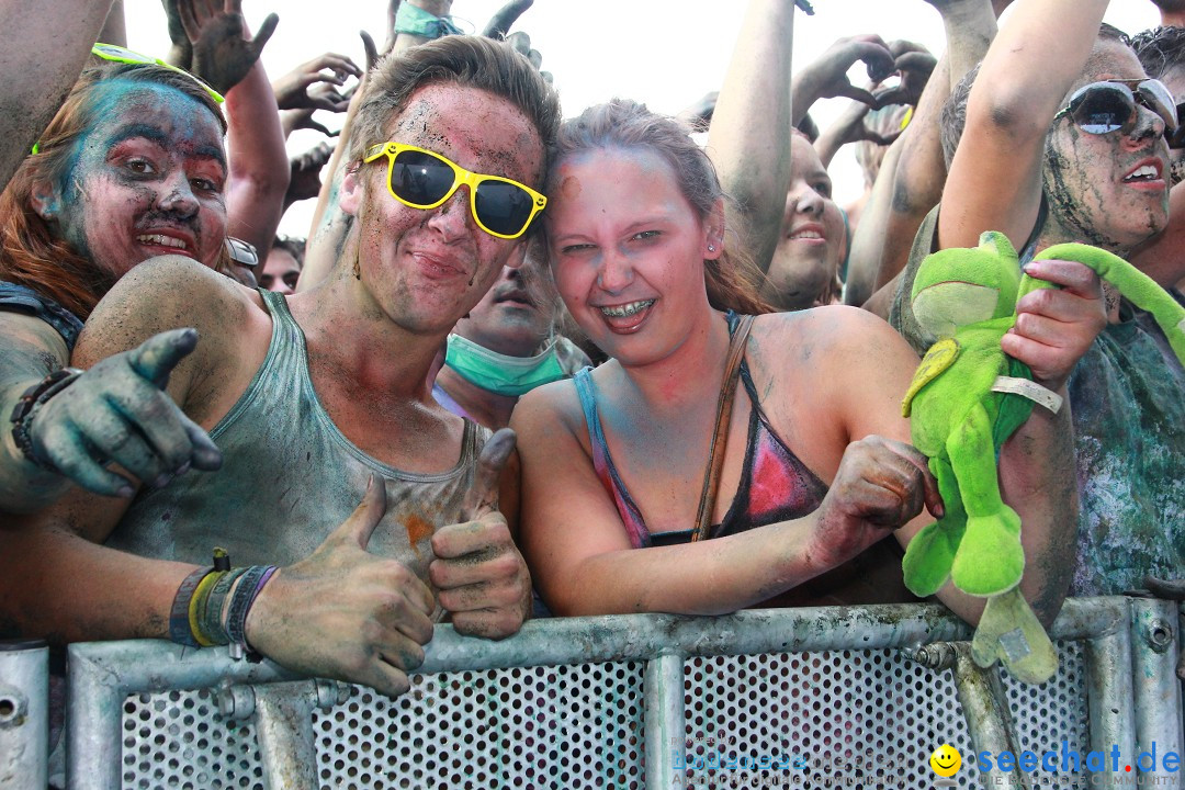 HOLI Festival of Colors mit DJ Antoine: Ravensburg am Bodensee, 31.08.2013