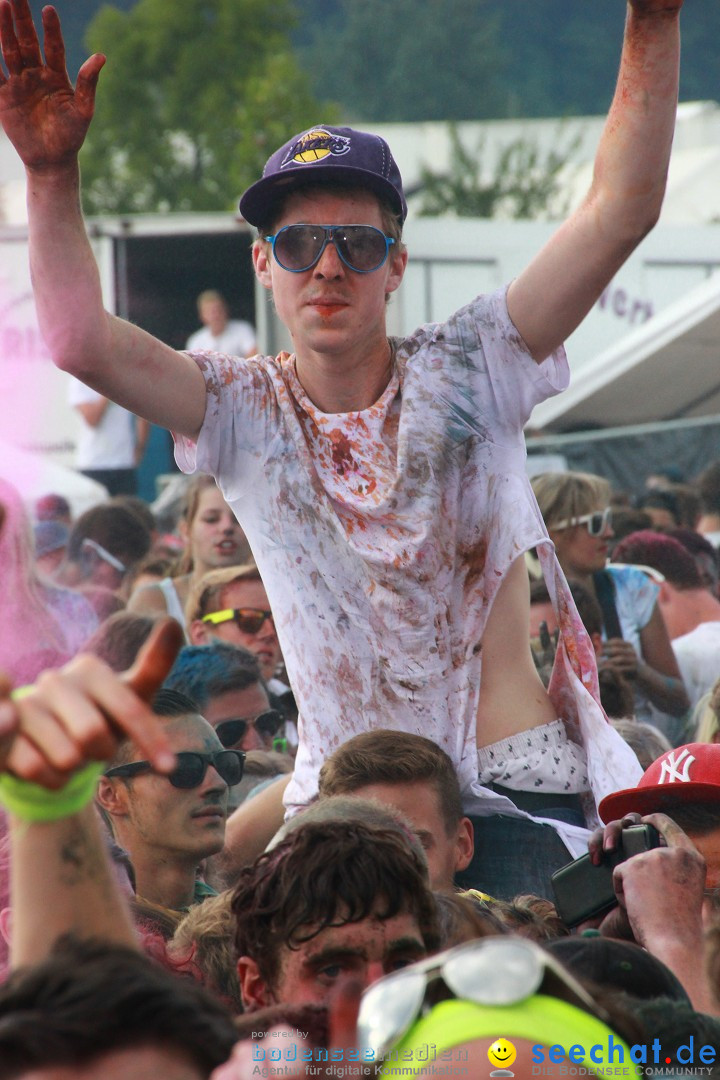 HOLI Festival of Colors mit DJ Antoine: Ravensburg am Bodensee, 31.08.2013