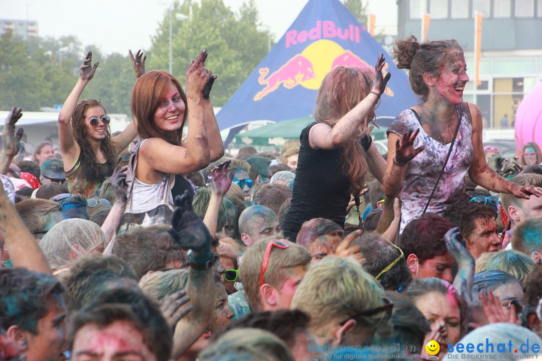 HOLI Festival of Colors mit DJ Antoine: Ravensburg am Bodensee, 31.08.2013