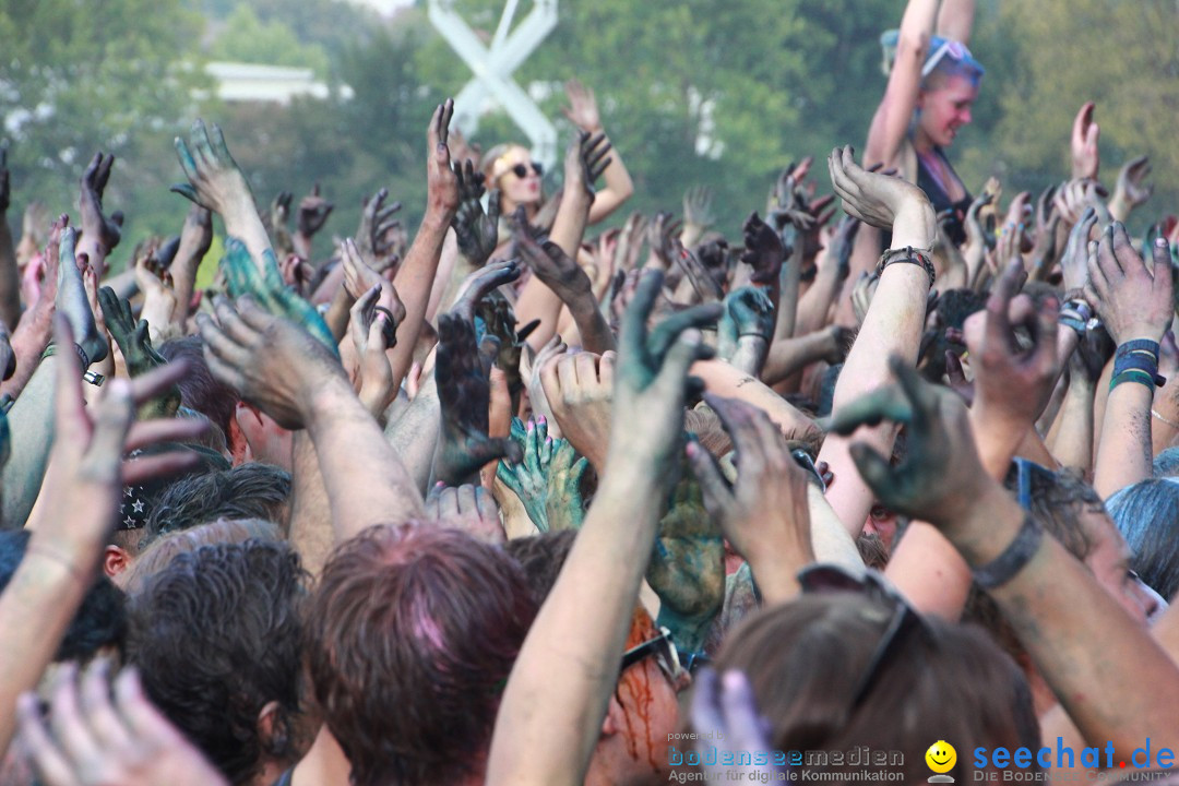 HOLI Festival of Colors mit DJ Antoine: Ravensburg am Bodensee, 31.08.2013