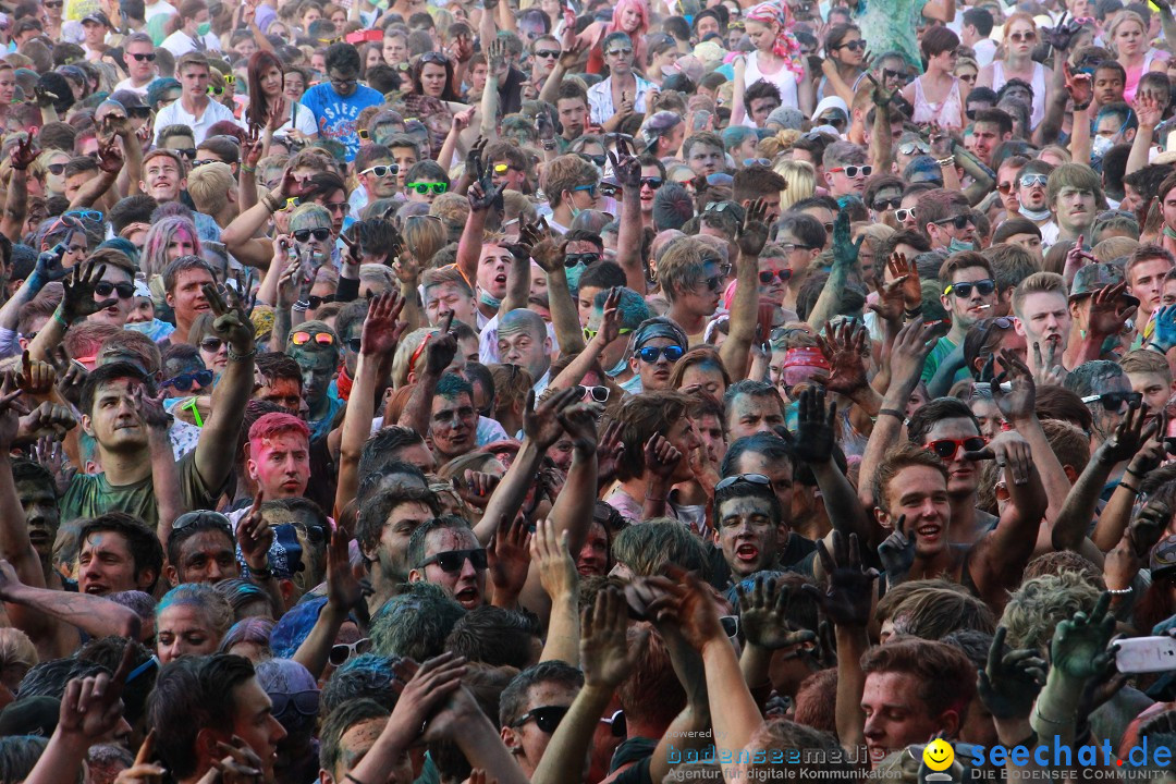 HOLI Festival of Colors mit DJ Antoine: Ravensburg am Bodensee, 31.08.2013