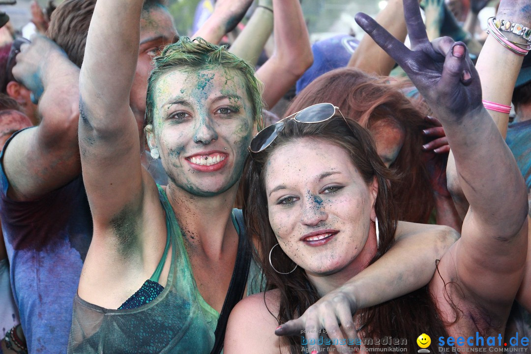 HOLI Festival of Colors mit DJ Antoine: Ravensburg am Bodensee, 31.08.2013