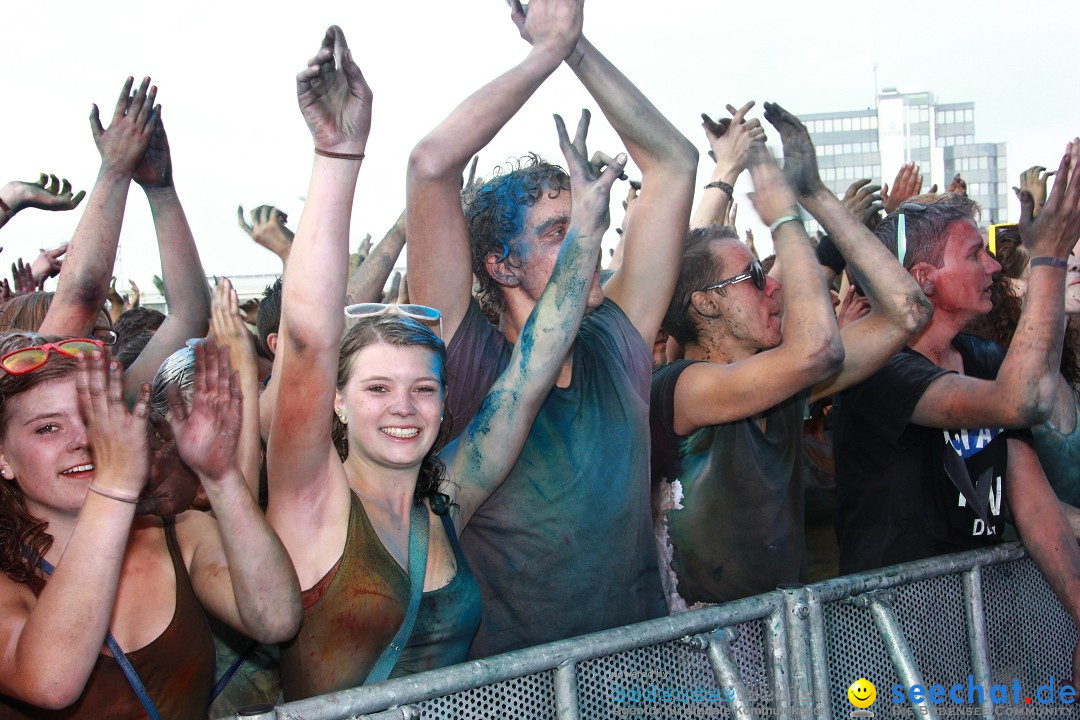 HOLI Festival of Colors mit DJ Antoine: Ravensburg am Bodensee, 31.08.2013