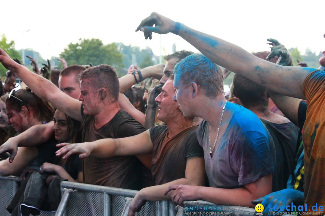 HOLI Festival of Colors mit DJ Antoine: Ravensburg am Bodensee, 31.08.2013