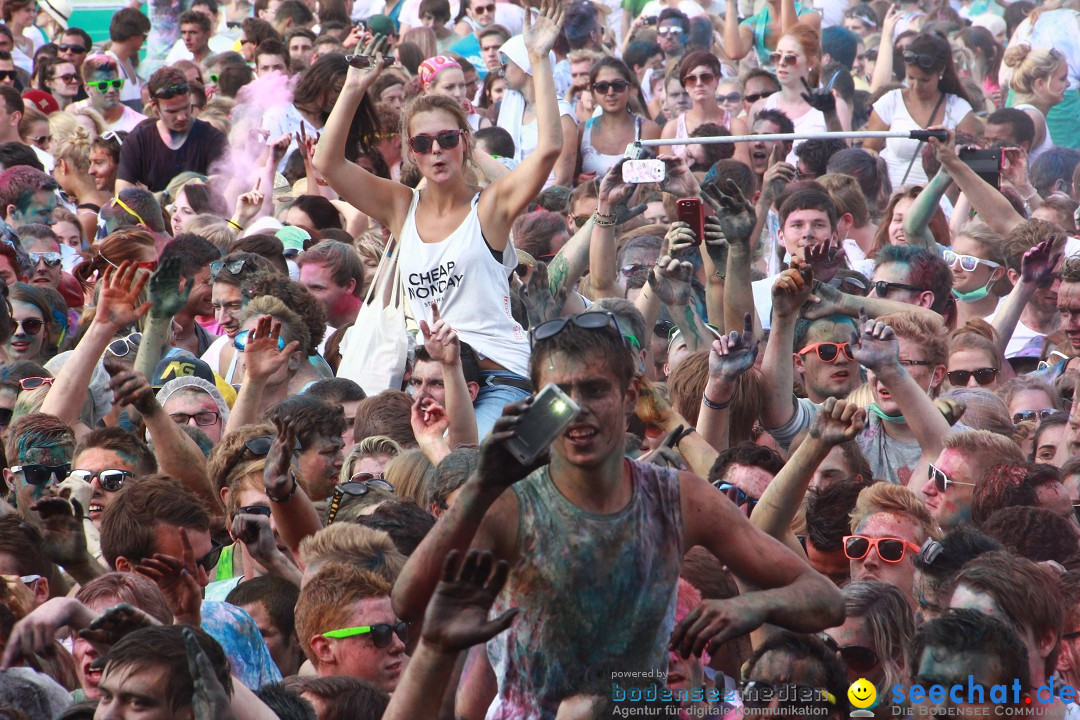 HOLI Festival of Colors mit DJ Antoine: Ravensburg am Bodensee, 31.08.2013