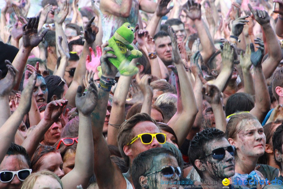 HOLI Festival of Colors mit DJ Antoine: Ravensburg am Bodensee, 31.08.2013