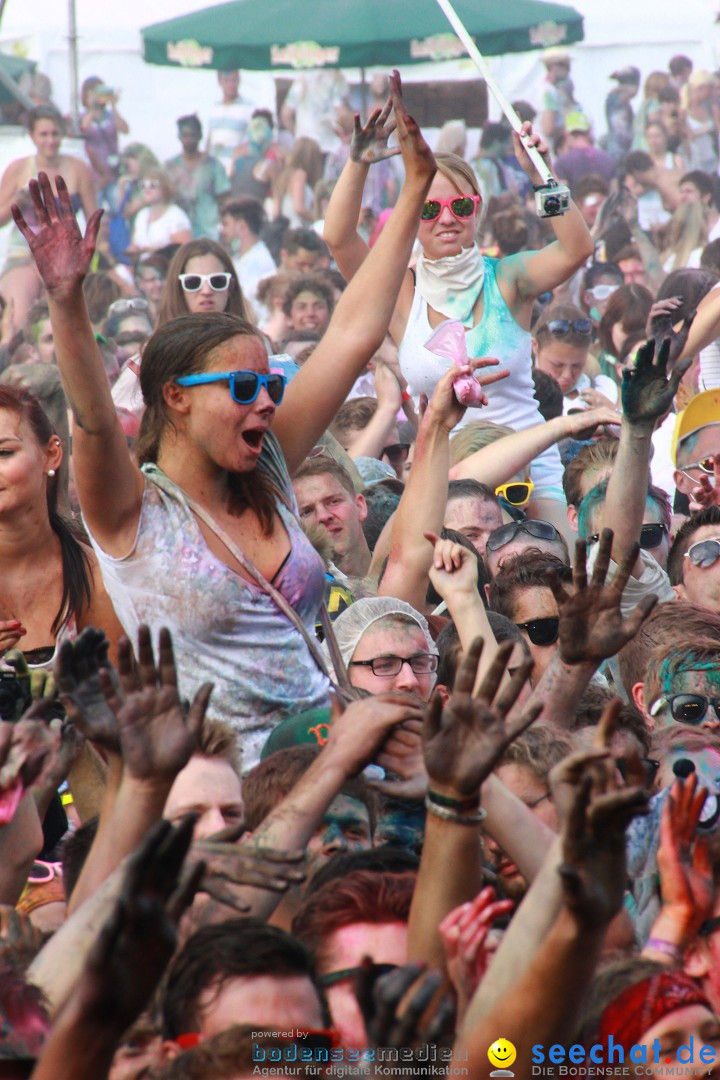 HOLI Festival of Colors mit DJ Antoine: Ravensburg am Bodensee, 31.08.2013