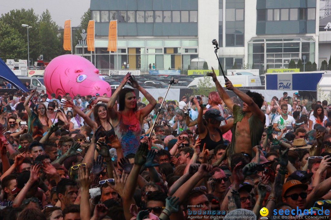 HOLI Festival of Colors mit DJ Antoine: Ravensburg am Bodensee, 31.08.2013