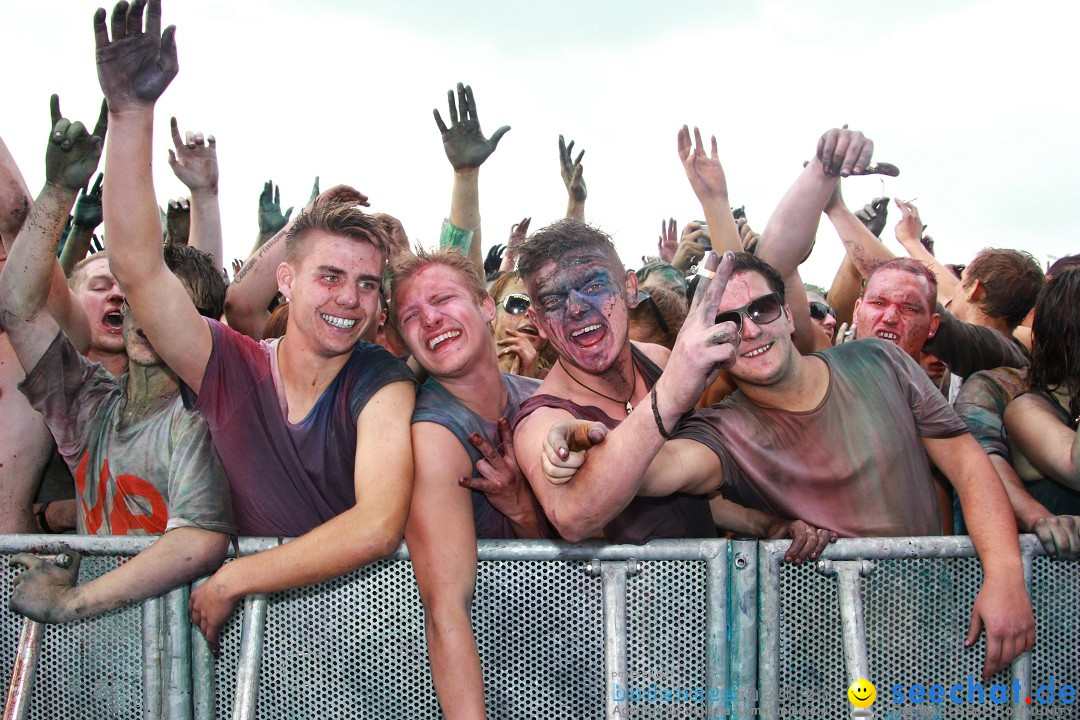 HOLI Festival of Colors mit DJ Antoine: Ravensburg am Bodensee, 31.08.2013