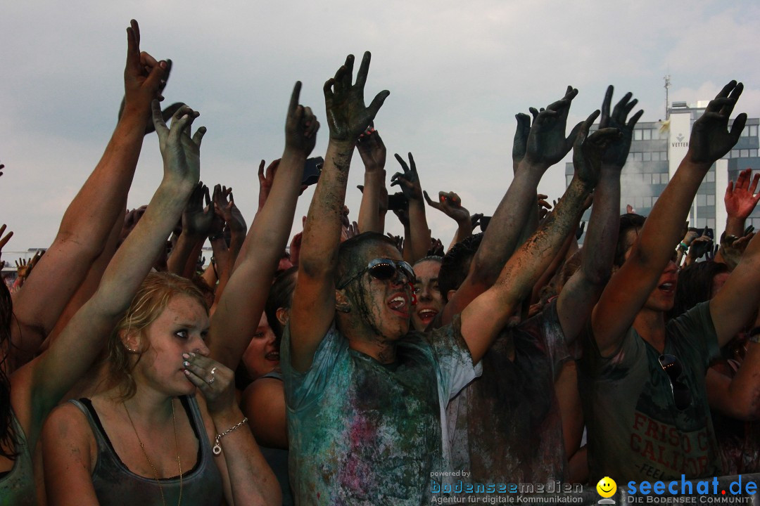 HOLI Festival of Colors mit DJ Antoine: Ravensburg am Bodensee, 31.08.2013