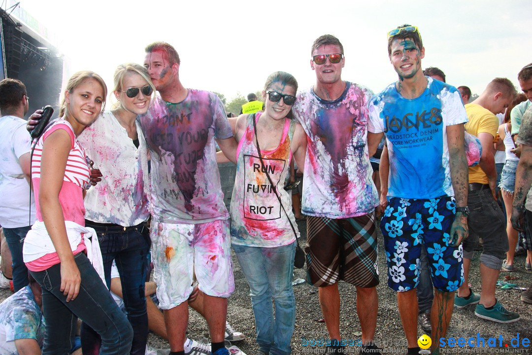 HOLI Festival of Colors mit DJ Antoine: Ravensburg am Bodensee, 31.08.2013