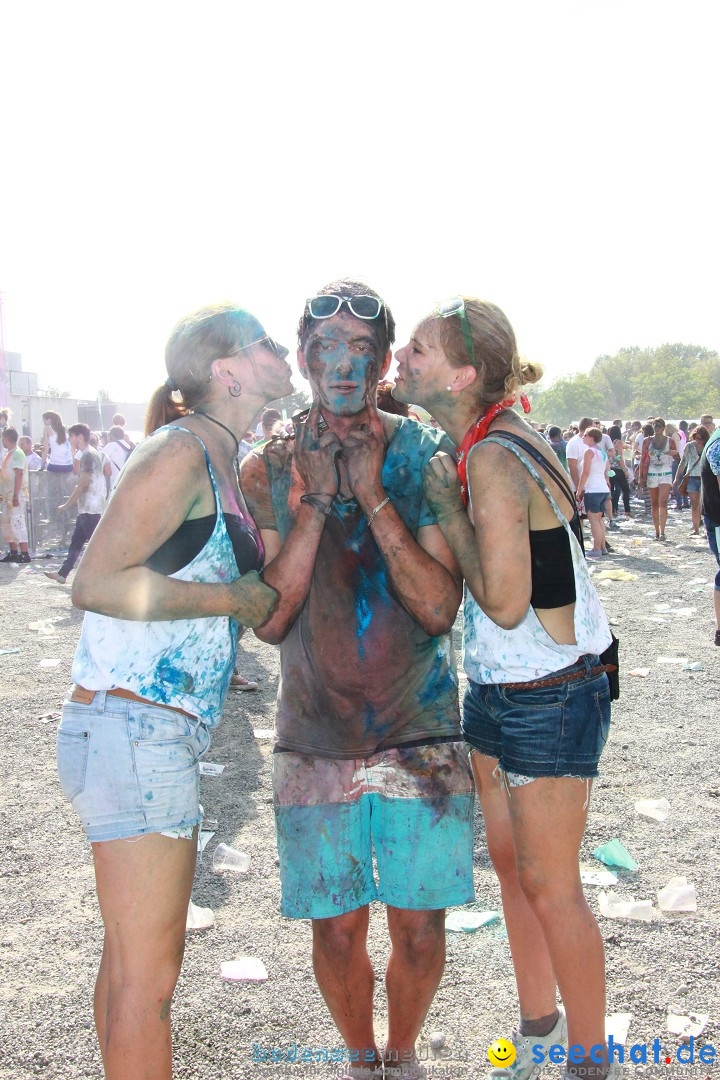 HOLI Festival of Colors mit DJ Antoine: Ravensburg am Bodensee, 31.08.2013