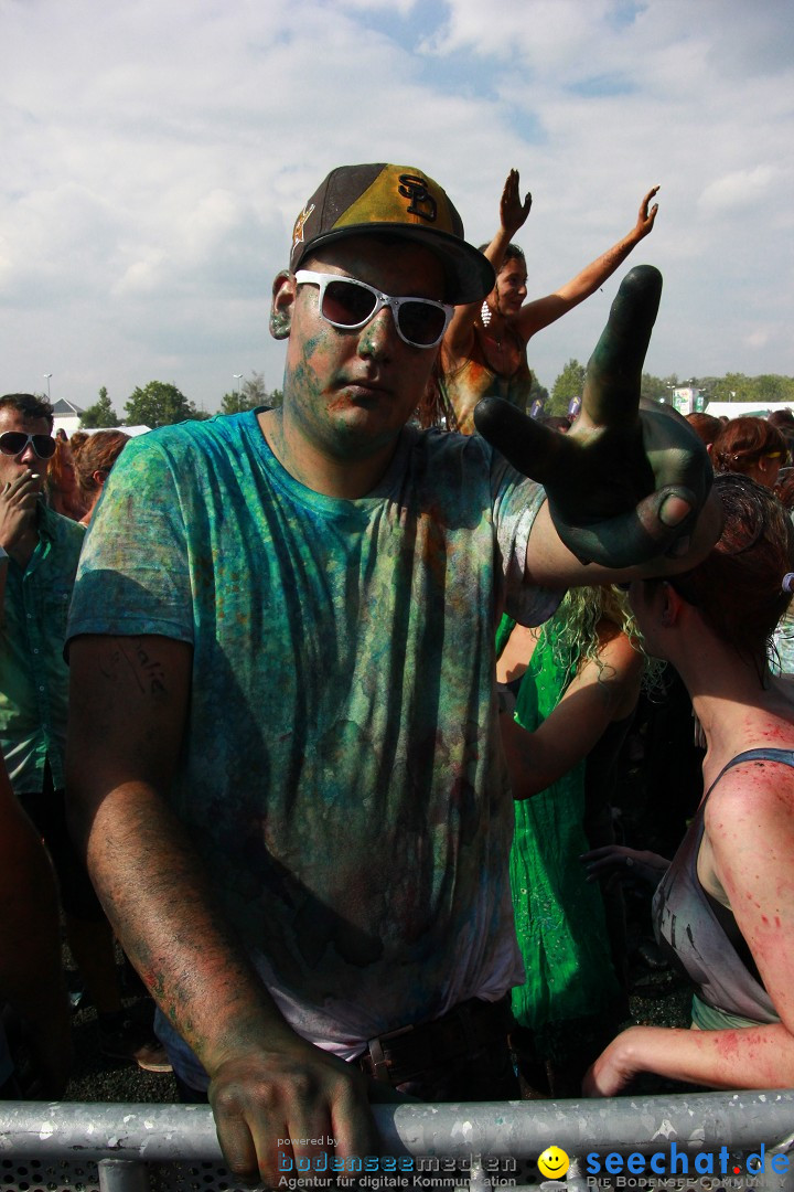 HOLI Festival of Colors mit DJ Antoine: Ravensburg am Bodensee, 31.08.2013