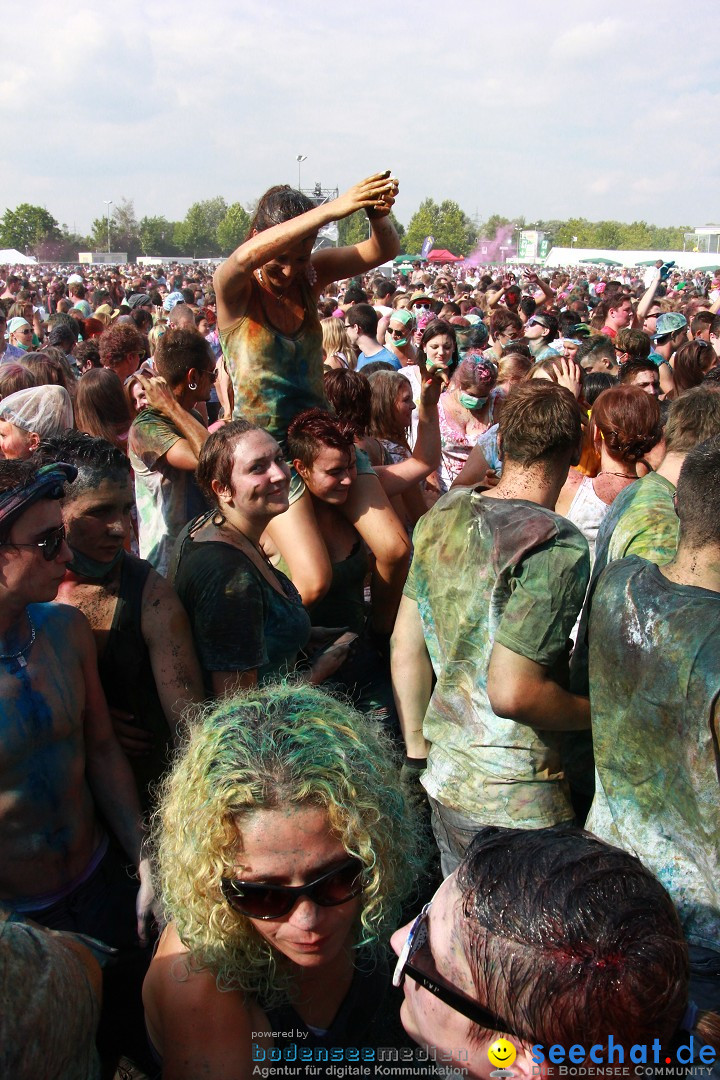 HOLI Festival of Colors mit DJ Antoine: Ravensburg am Bodensee, 31.08.2013