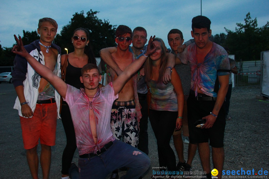 HOLI Festival of Colors mit DJ Antoine: Ravensburg am Bodensee, 31.08.2013