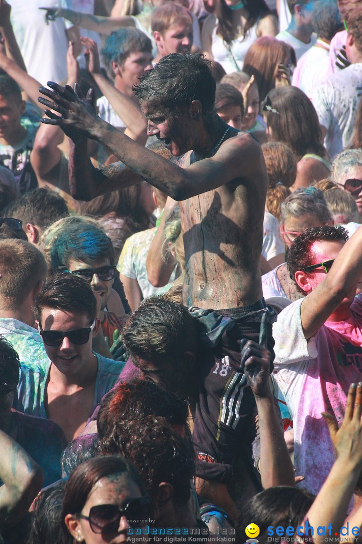 HOLI Festival of Colors mit DJ Antoine: Ravensburg am Bodensee, 31.08.2013