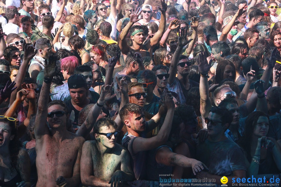 HOLI Festival of Colors mit DJ Antoine: Ravensburg am Bodensee, 31.08.2013