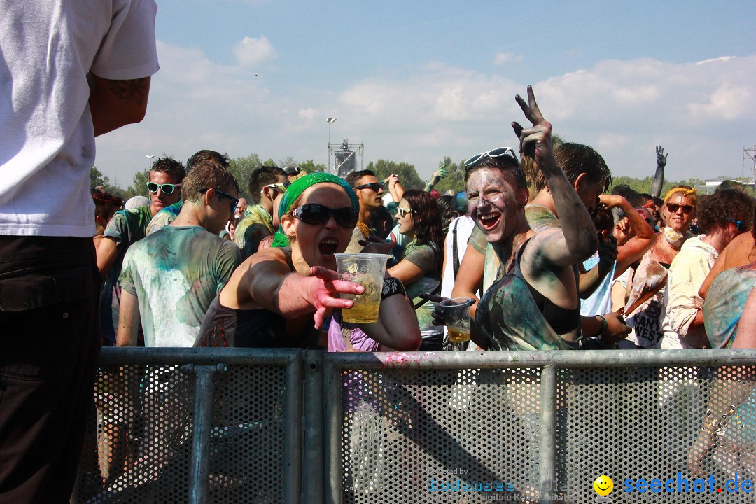 HOLI Festival of Colors mit DJ Antoine: Ravensburg am Bodensee, 31.08.2013