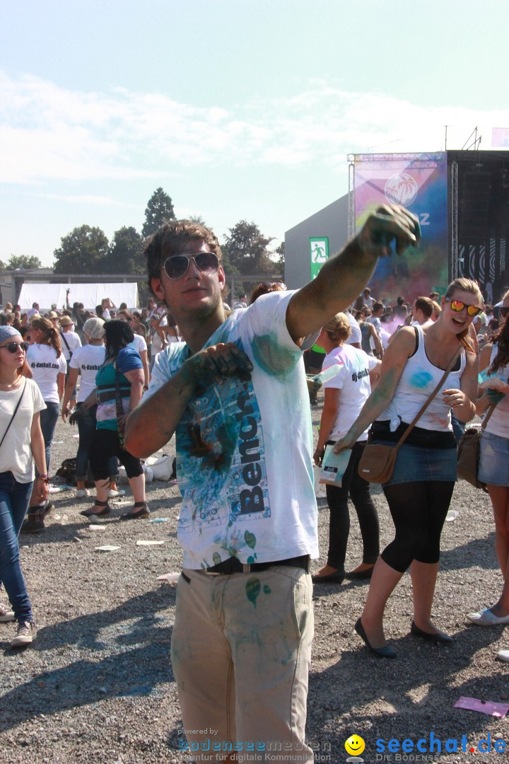 HOLI Festival of Colors mit DJ Antoine: Ravensburg am Bodensee, 31.08.2013