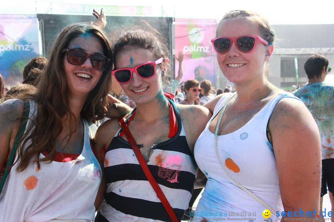 HOLI Festival of Colors mit DJ Antoine: Ravensburg am Bodensee, 31.08.2013