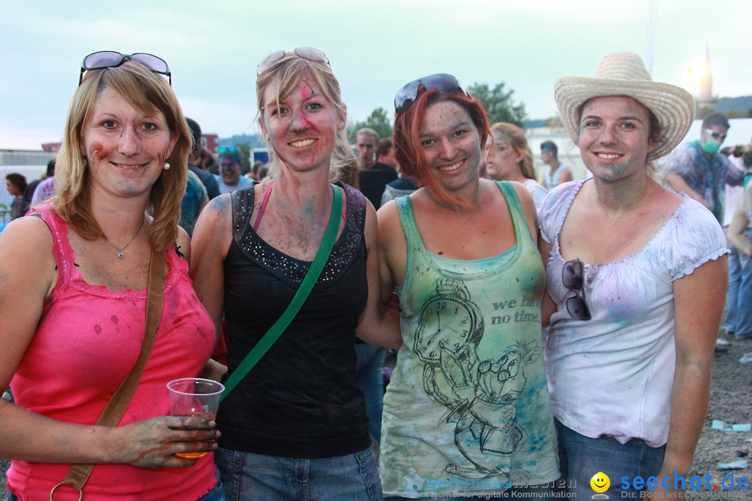 HOLI Festival of Colors mit DJ Antoine: Ravensburg am Bodensee, 31.08.2013