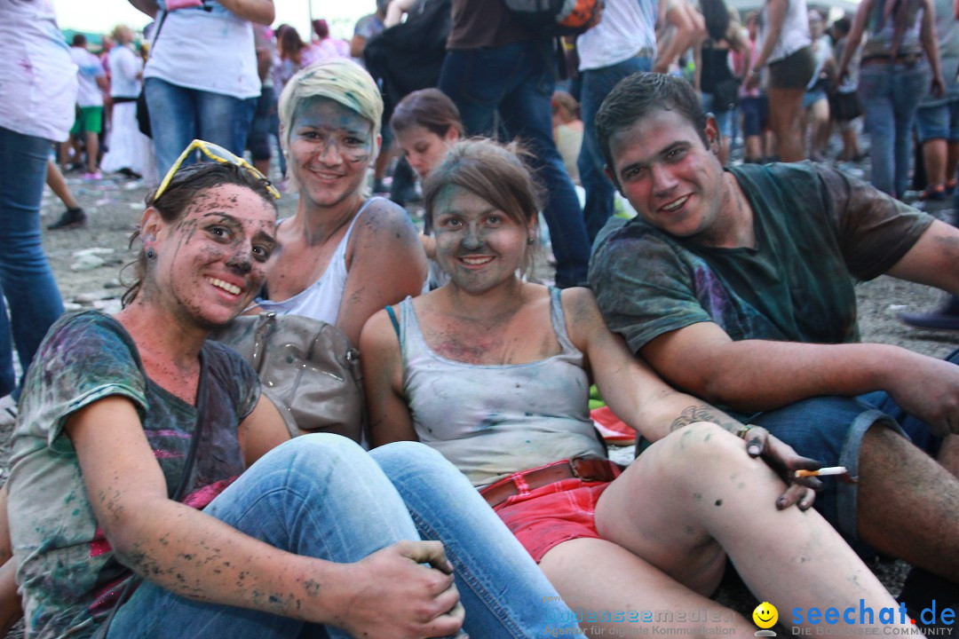 HOLI Festival of Colors mit DJ Antoine: Ravensburg am Bodensee, 31.08.2013