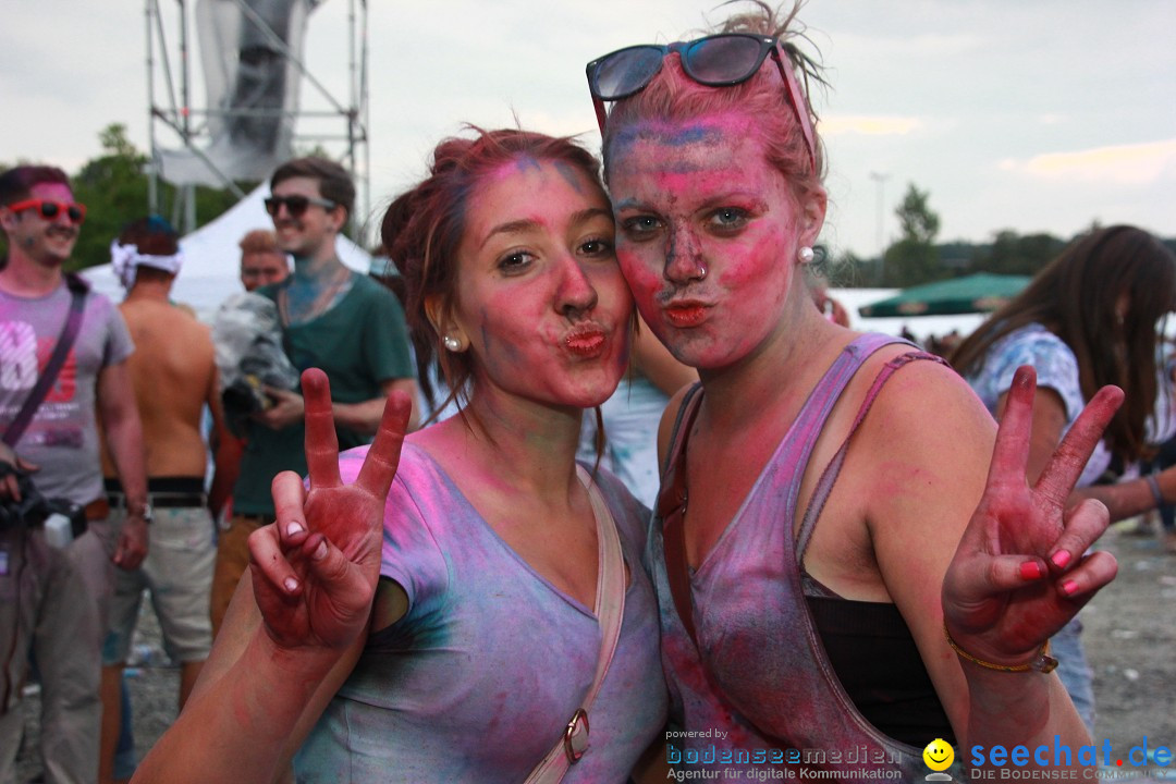 HOLI Festival of Colors mit DJ Antoine: Ravensburg am Bodensee, 31.08.2013