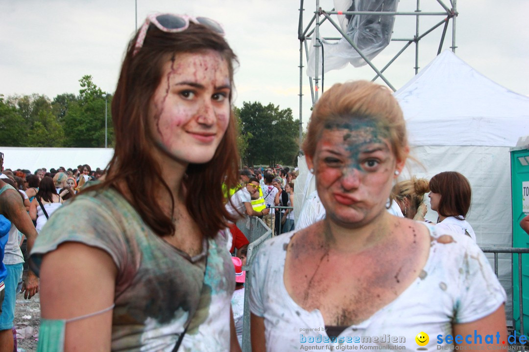 HOLI Festival of Colors mit DJ Antoine: Ravensburg am Bodensee, 31.08.2013