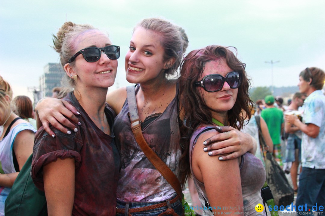 HOLI Festival of Colors mit DJ Antoine: Ravensburg am Bodensee, 31.08.2013