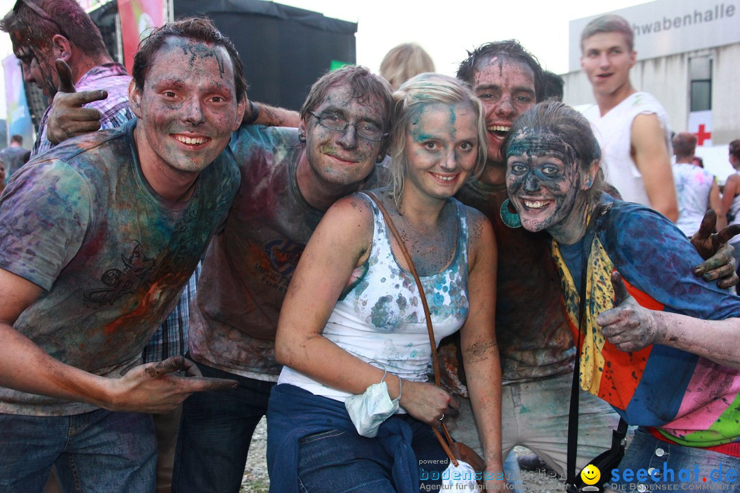 HOLI Festival of Colors mit DJ Antoine: Ravensburg am Bodensee, 31.08.2013