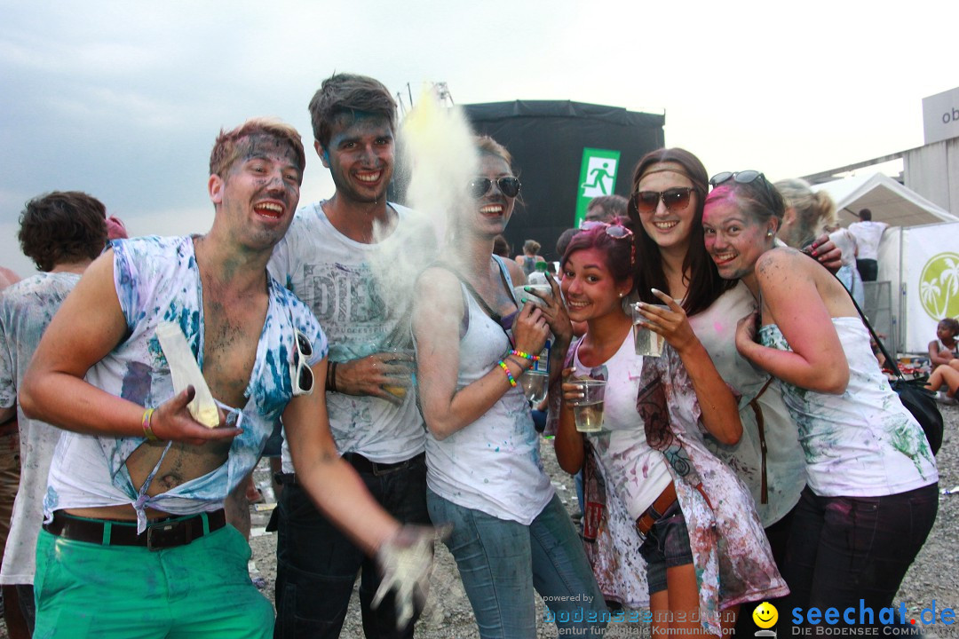 HOLI Festival of Colors mit DJ Antoine: Ravensburg am Bodensee, 31.08.2013