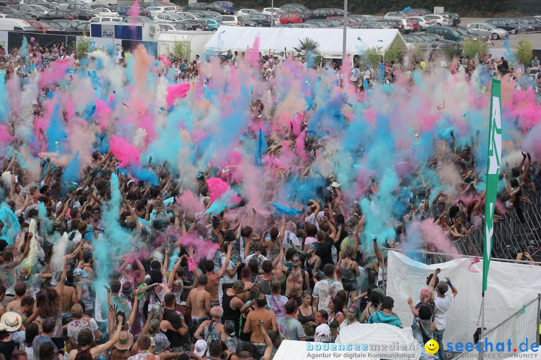 HOLI Festival of Colors mit DJ Antoine: Ravensburg am Bodensee, 31.08.2013