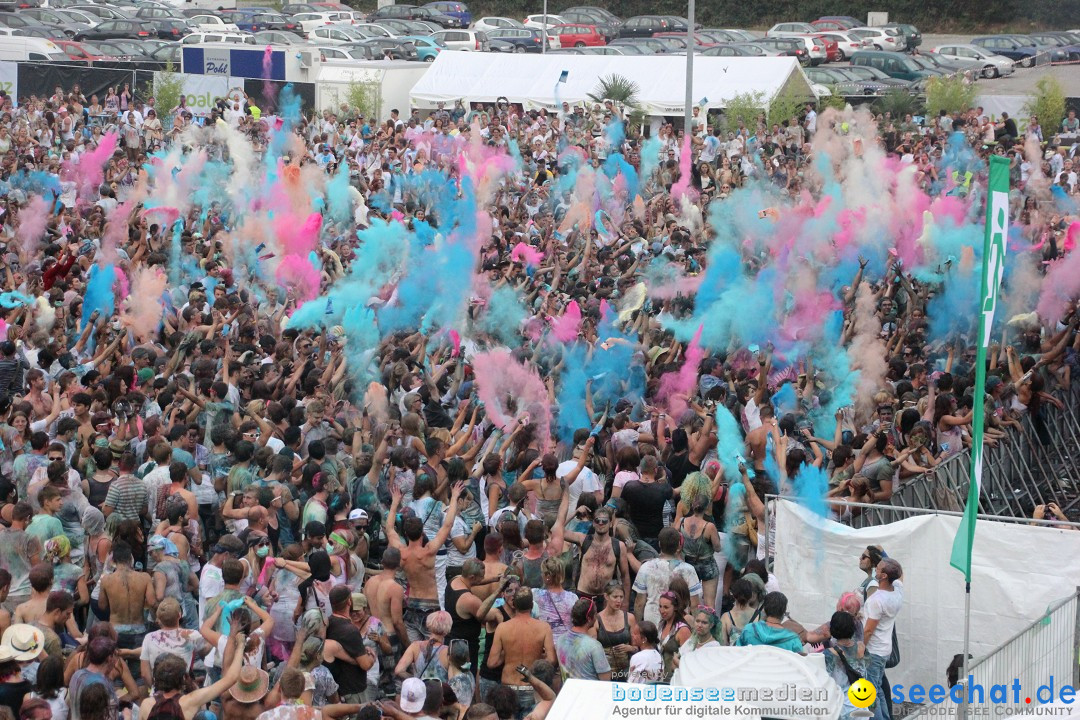 HOLI Festival of Colors mit DJ Antoine: Ravensburg am Bodensee, 31.08.2013