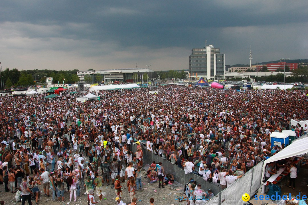 HOLI Festival of Colors mit DJ Antoine: Ravensburg am Bodensee, 31.08.2013