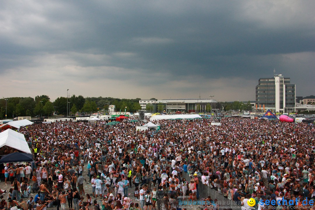 HOLI Festival of Colors mit DJ Antoine: Ravensburg am Bodensee, 31.08.2013