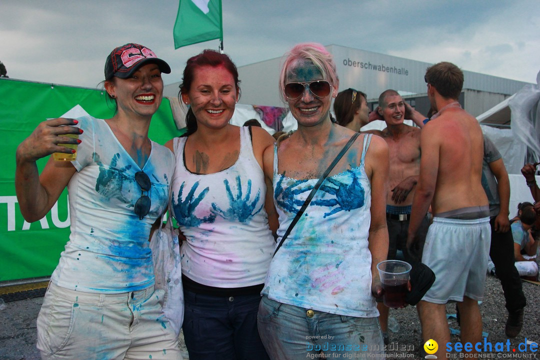 HOLI Festival of Colors mit DJ Antoine: Ravensburg am Bodensee, 31.08.2013