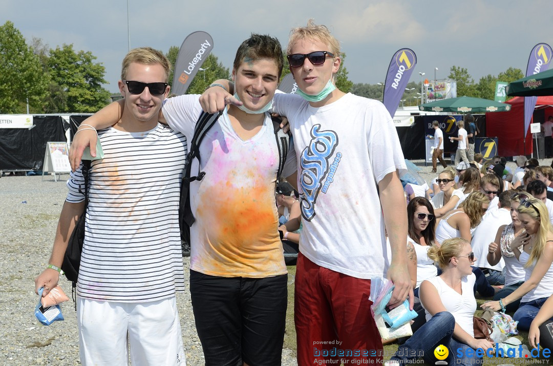 HOLI Festival of Colors mit DJ Antoine: Ravensburg am Bodensee, 31.08.2013