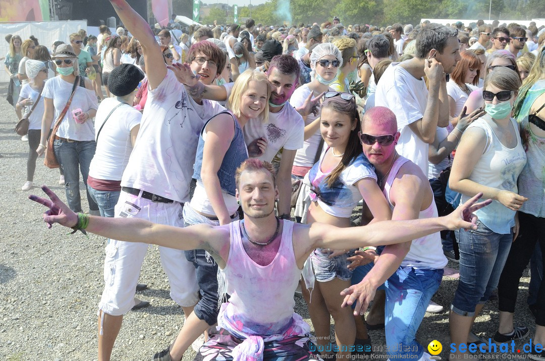 HOLI Festival of Colors mit DJ Antoine: Ravensburg am Bodensee, 31.08.2013