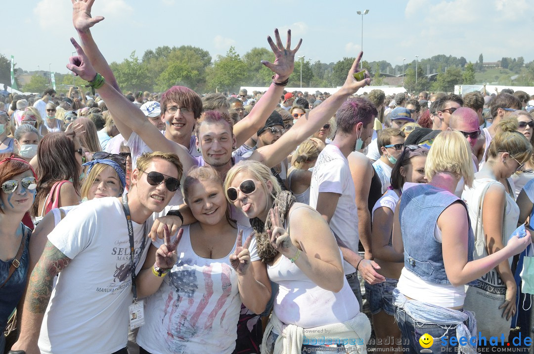 HOLI Festival of Colors mit DJ Antoine: Ravensburg am Bodensee, 31.08.2013