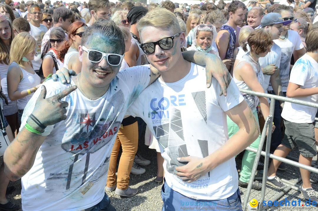 HOLI Festival of Colors mit DJ Antoine: Ravensburg am Bodensee, 31.08.2013