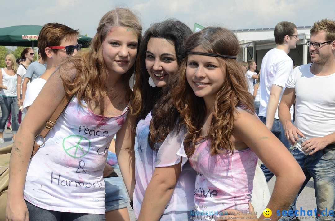 HOLI Festival of Colors mit DJ Antoine: Ravensburg am Bodensee, 31.08.2013