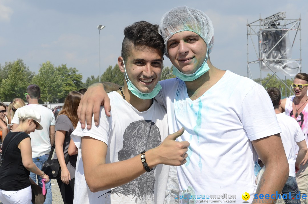 HOLI Festival of Colors mit DJ Antoine: Ravensburg am Bodensee, 31.08.2013