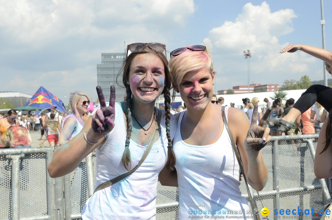 HOLI Festival of Colors mit DJ Antoine: Ravensburg am Bodensee, 31.08.2013