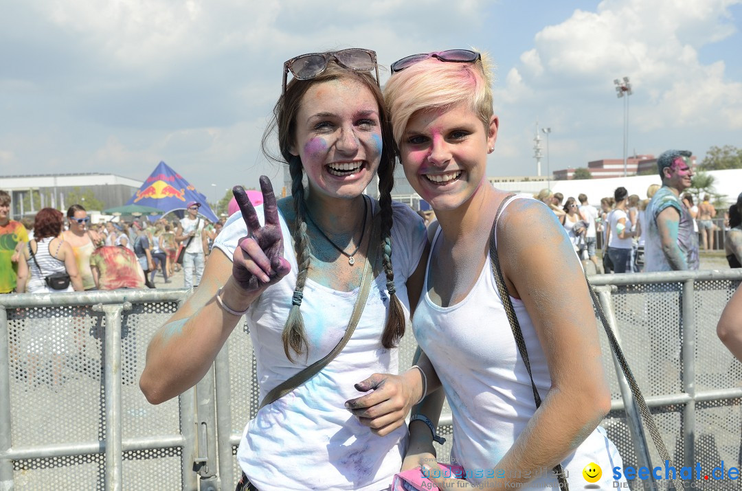 HOLI Festival of Colors mit DJ Antoine: Ravensburg am Bodensee, 31.08.2013