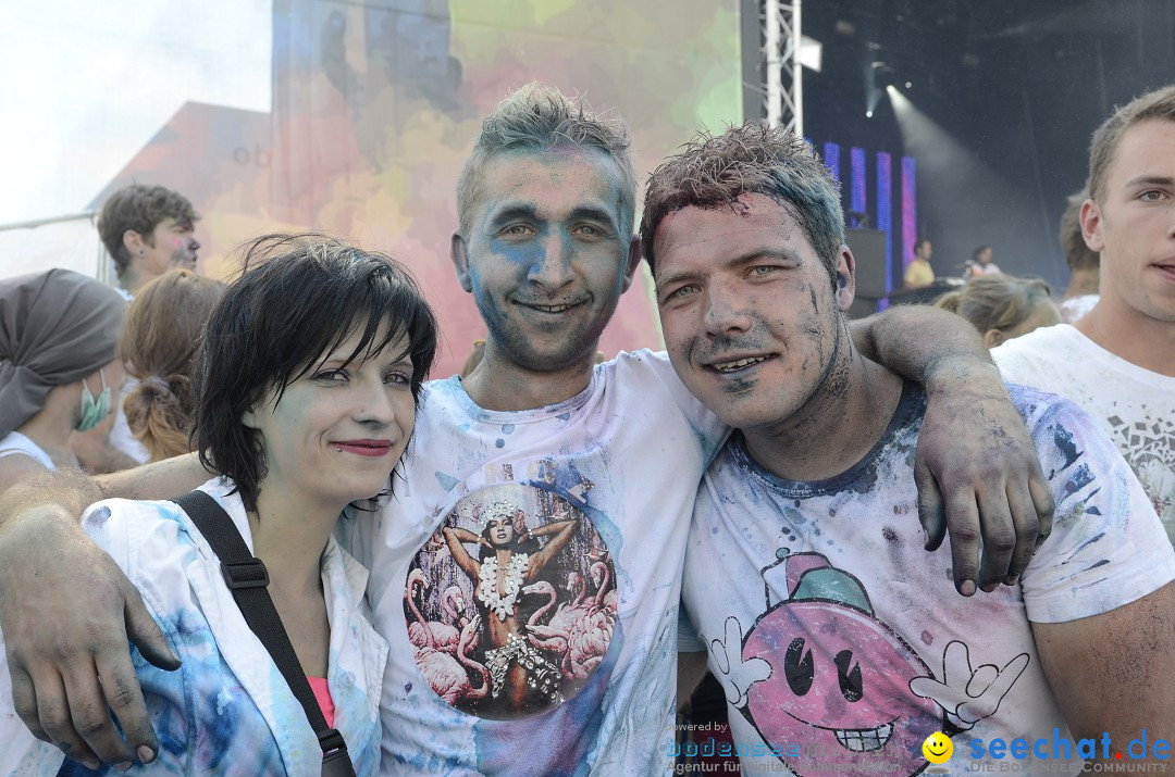 HOLI Festival of Colors mit DJ Antoine: Ravensburg am Bodensee, 31.08.2013