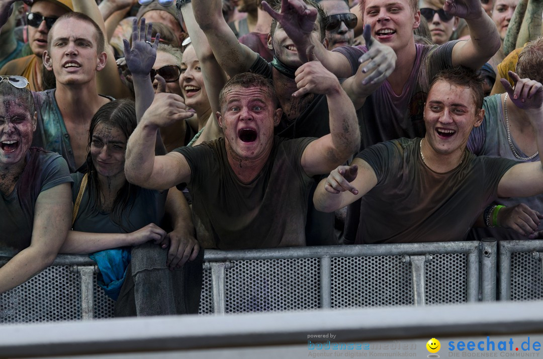 HOLI Festival of Colors mit DJ Antoine: Ravensburg am Bodensee, 31.08.2013