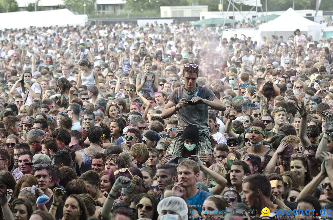 HOLI Festival of Colors mit DJ Antoine: Ravensburg am Bodensee, 31.08.2013