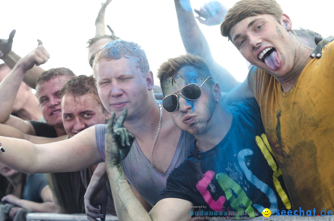 HOLI Festival of Colors mit DJ Antoine: Ravensburg am Bodensee, 31.08.2013