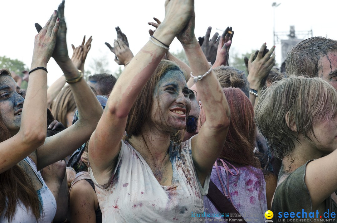 HOLI Festival of Colors mit DJ Antoine: Ravensburg am Bodensee, 31.08.2013